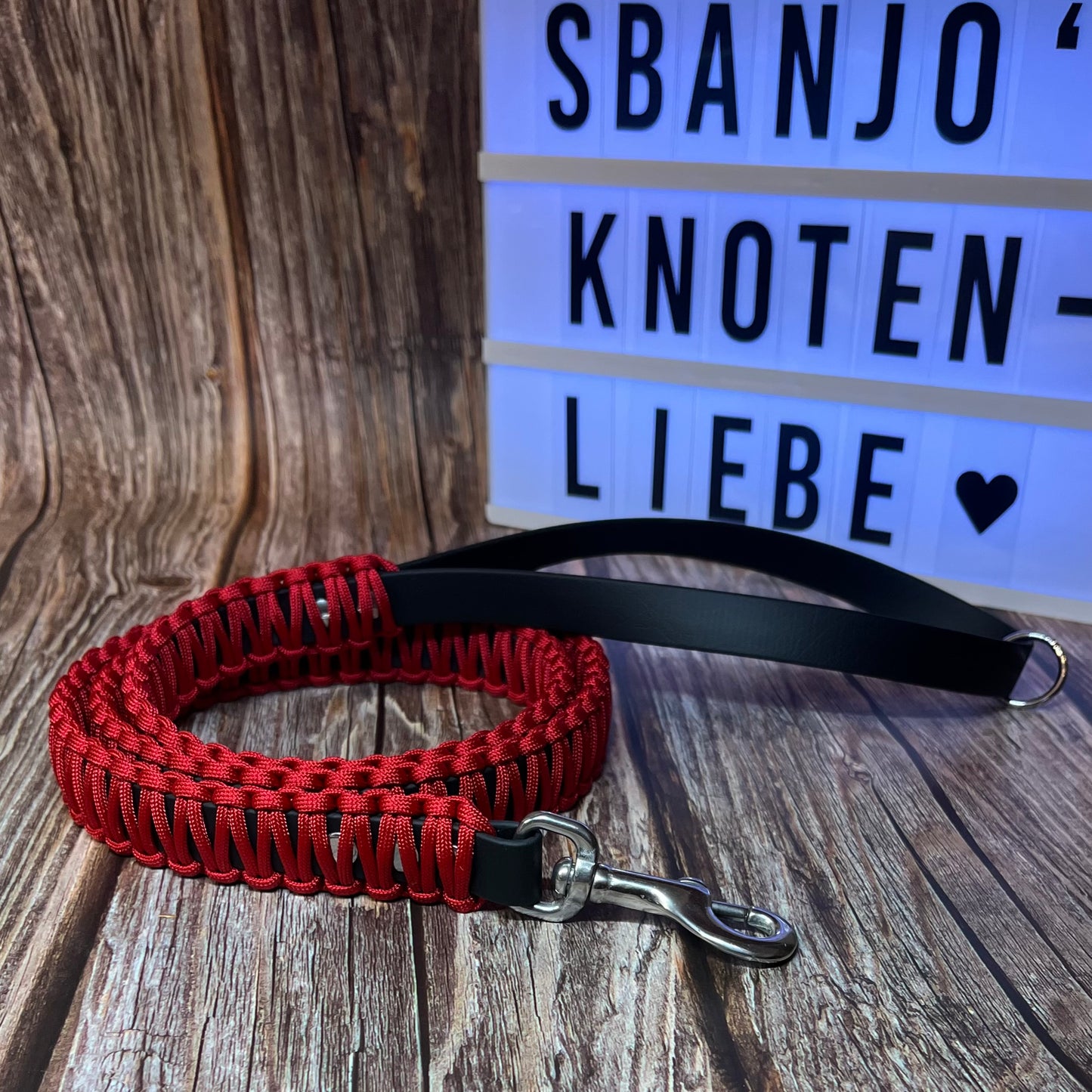 BioThane® meets Paracord - Leine