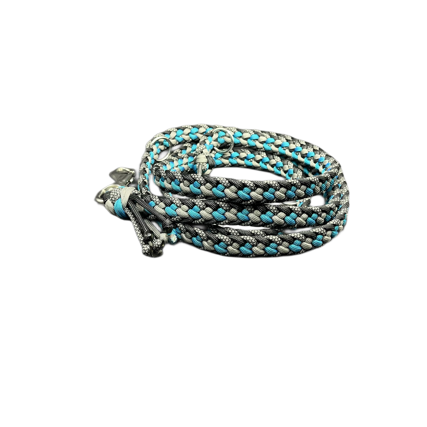 Kara - Schwarz/ Charcoal Grey Diamond/ Teal/ Charcoal Grey (2m)