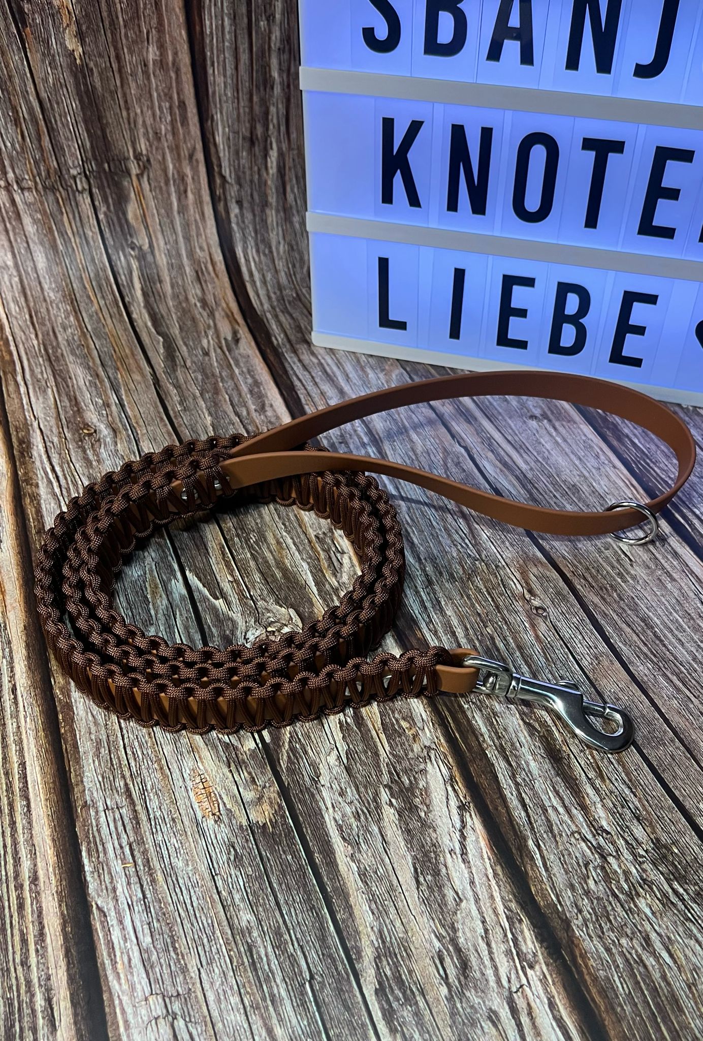 BioThane® meets Paracord - Leine