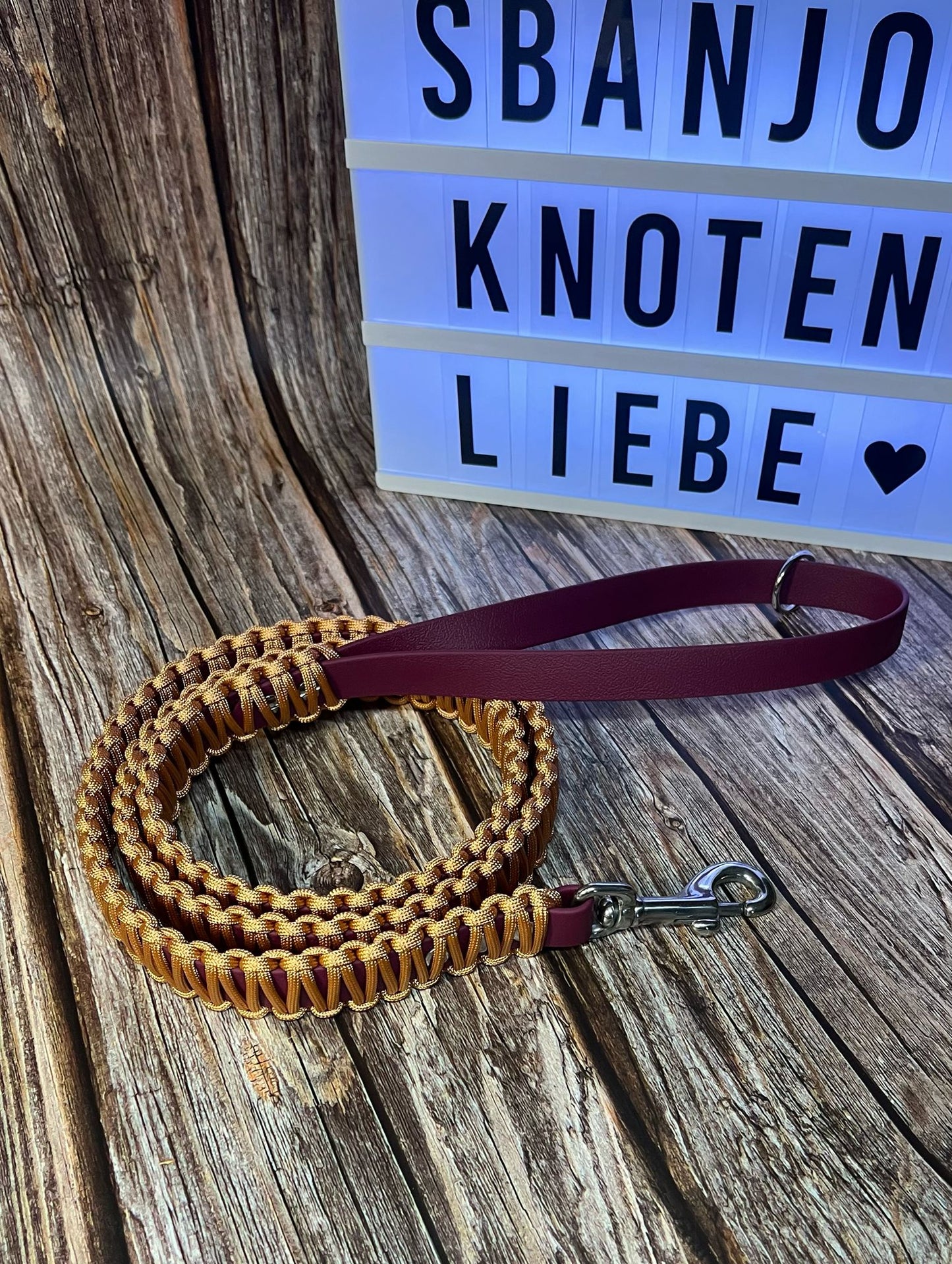 BioThane® meets Paracord - Leine