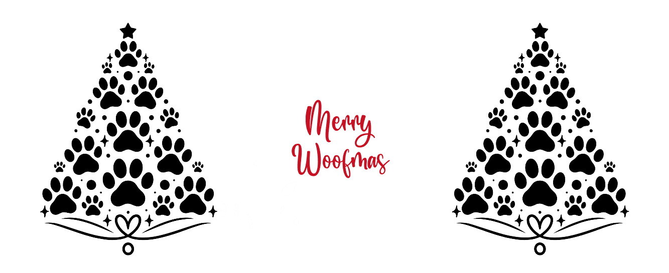 Weihnachtstasse - Pfoten-Weihnachtsbaum